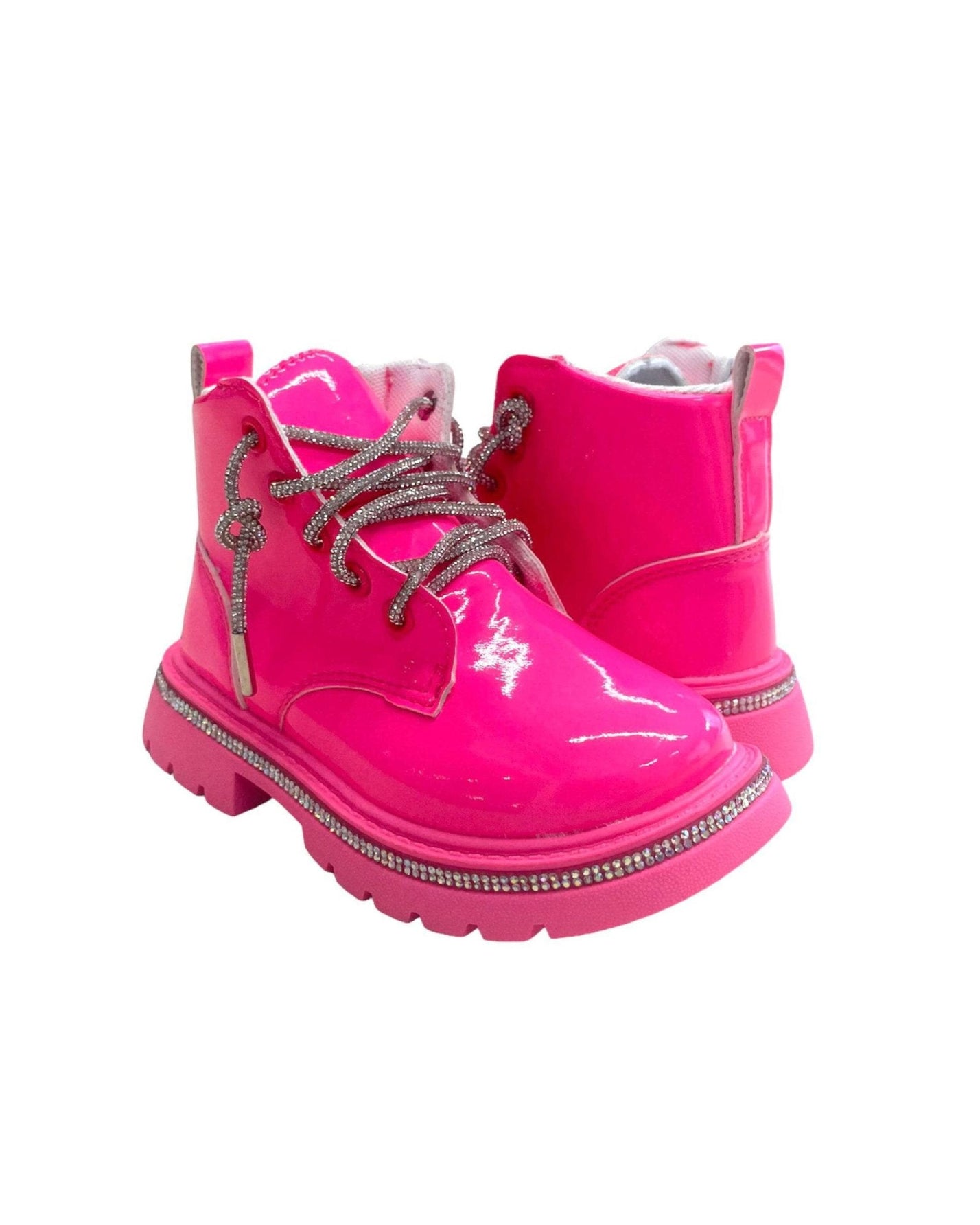 Hot Pink Crystal Boots image 4