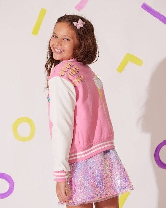 Good Vibes Varsity Bomber   image 2