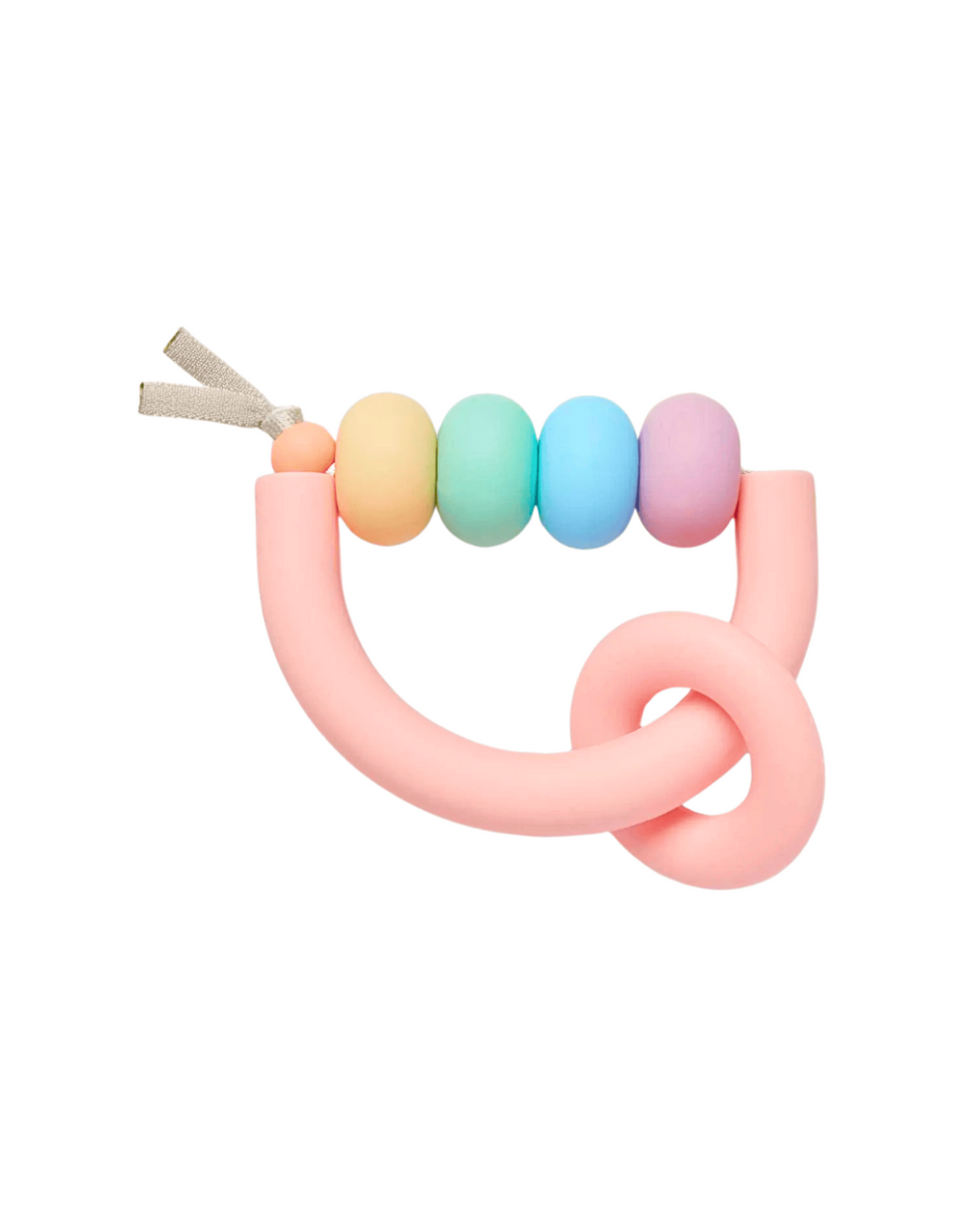 Rainbow Sherbet Arch Ring Teether image 0
