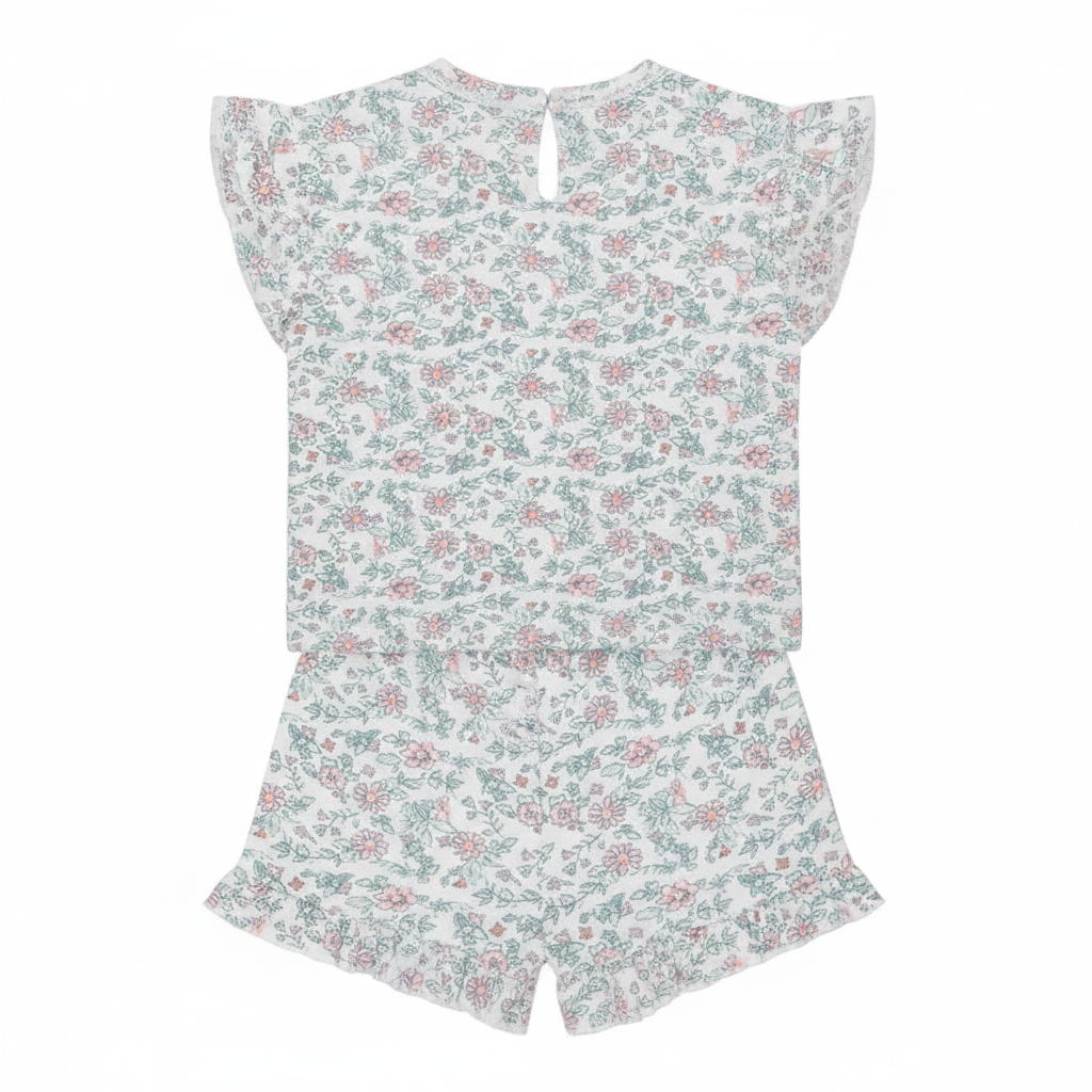 Mini Flowers Short Set