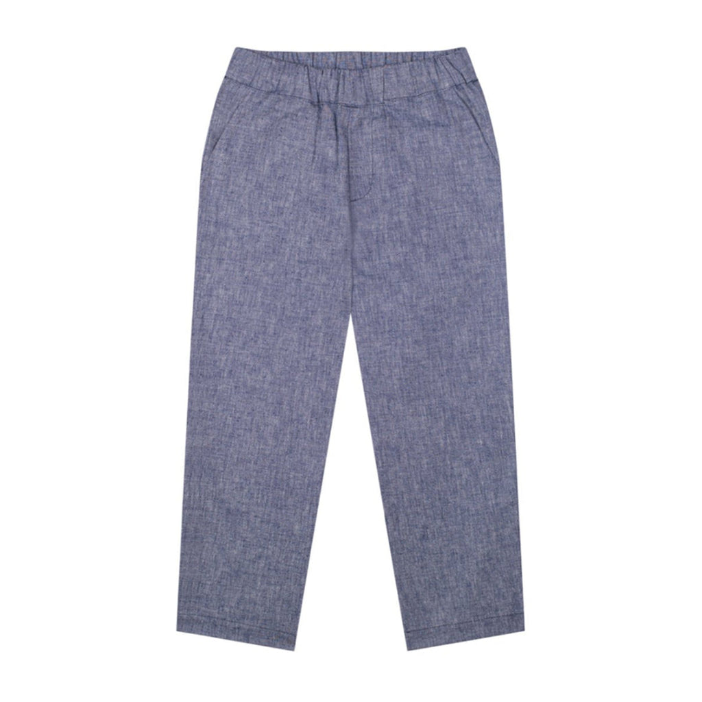 Blue Linen Pants image 0