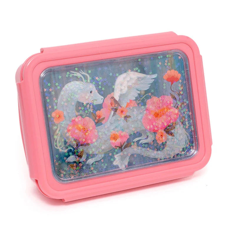 Lunchbox bento fairytale dragon "pearl stars" image 1