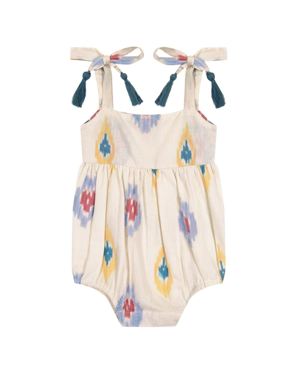 Zoe Shoulder Tie Baby Romper image 0