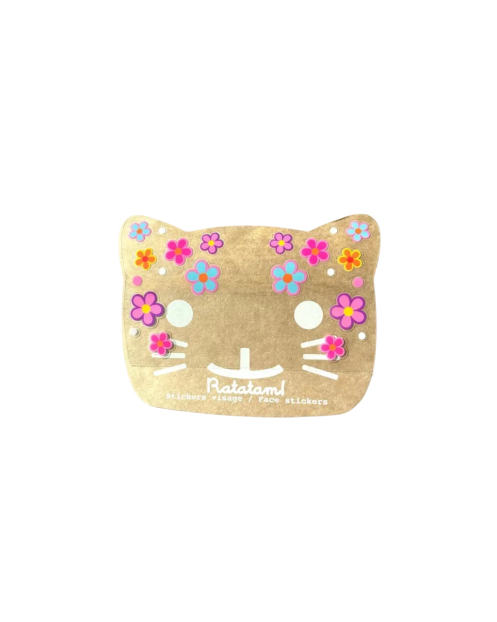 Flower Face Stickers image 0