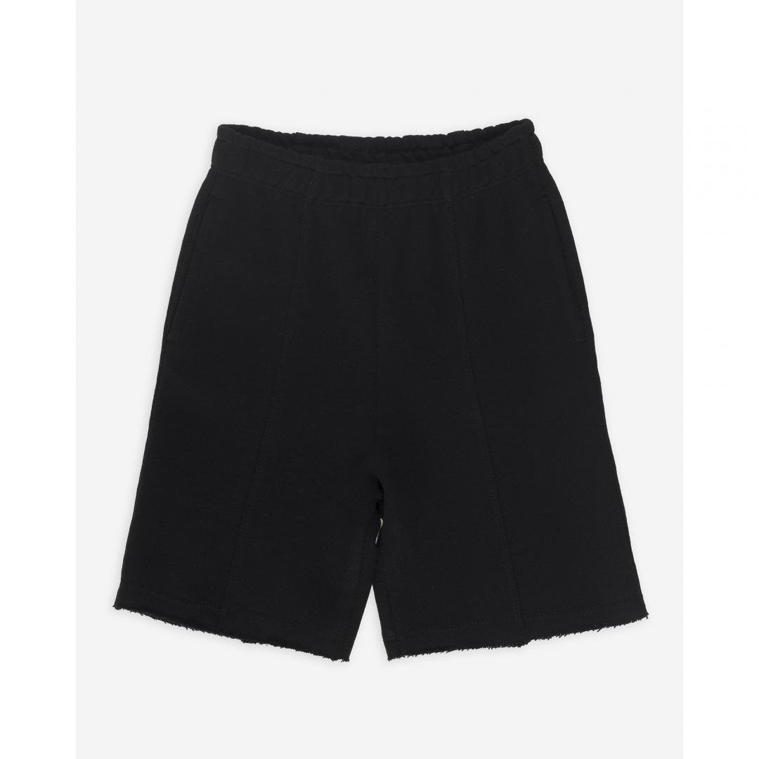 Shorts in Cotton & Modal Blend Black image 0