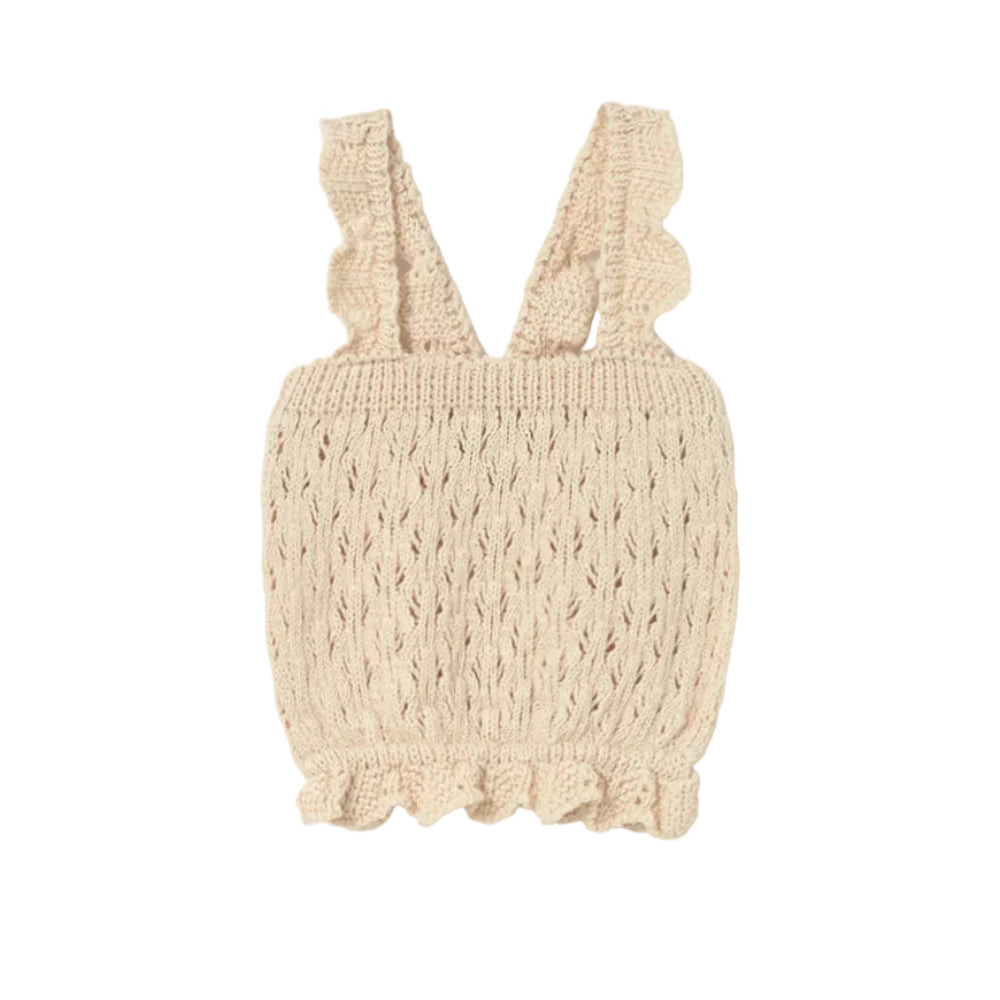 Openwork Tricot Baby Top