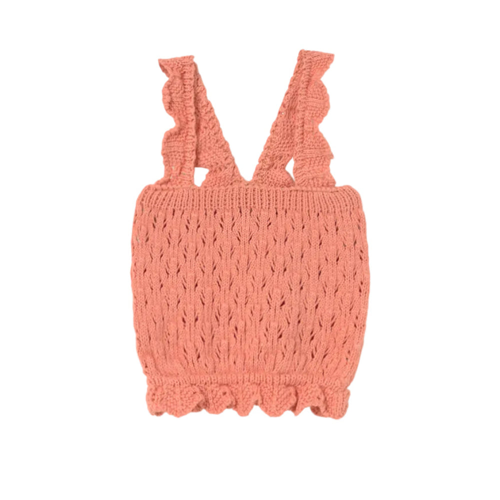 Openwork Tricot Baby Top