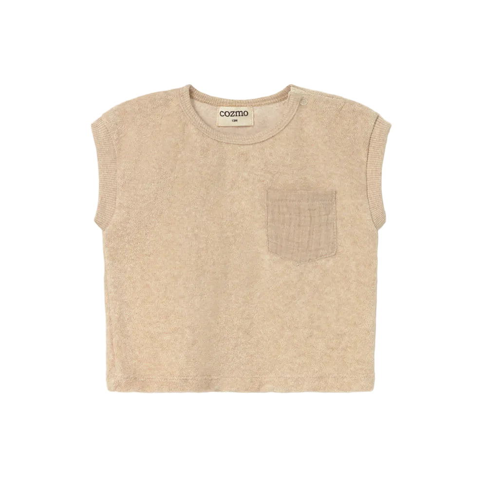 Soft Terry Cloth Baby T-Shirt