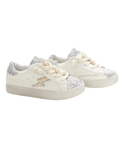 Jolene Pearl Charm Sneakers