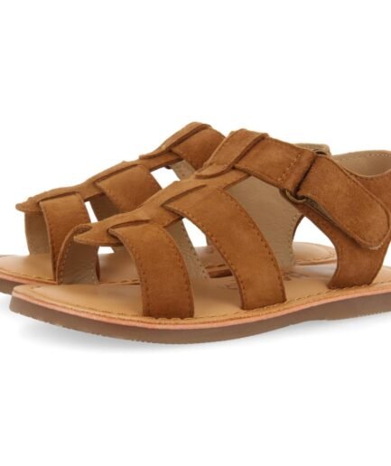 Anaco Boys Tan Leather Strappy Sandals