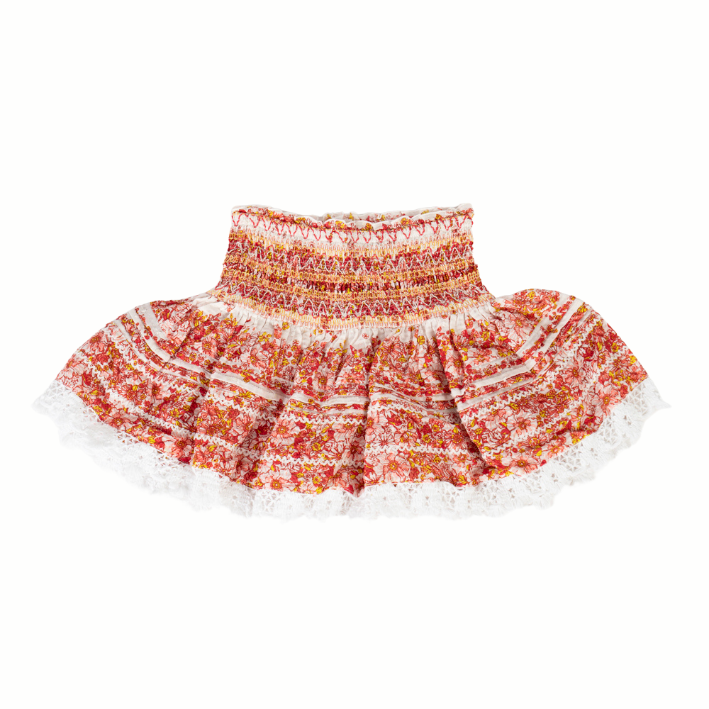 Mini Skirt Galia Ct Stripe Kids Pink-Pink-2