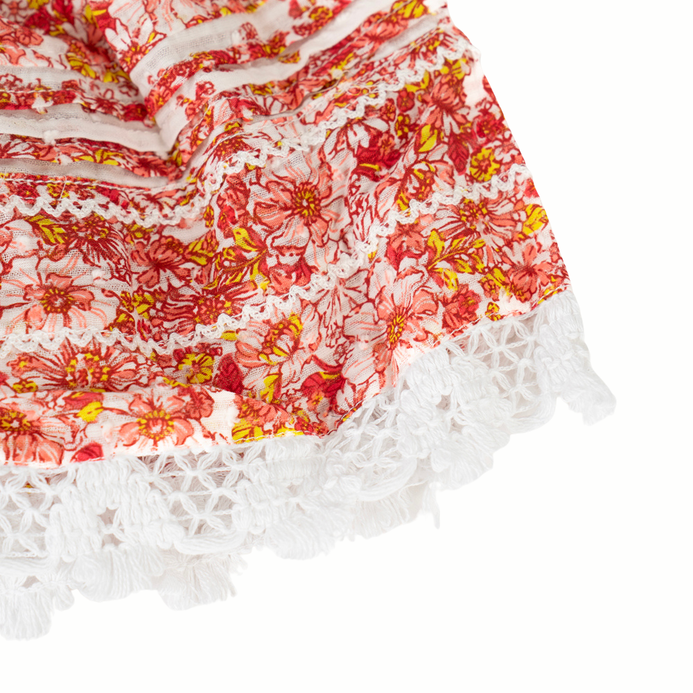 Mini Skirt Galia Ct Stripe Kids Pink-Pink-1