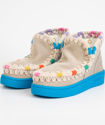 Summer Eskimo Sneaker Kid Multicolor Stitching