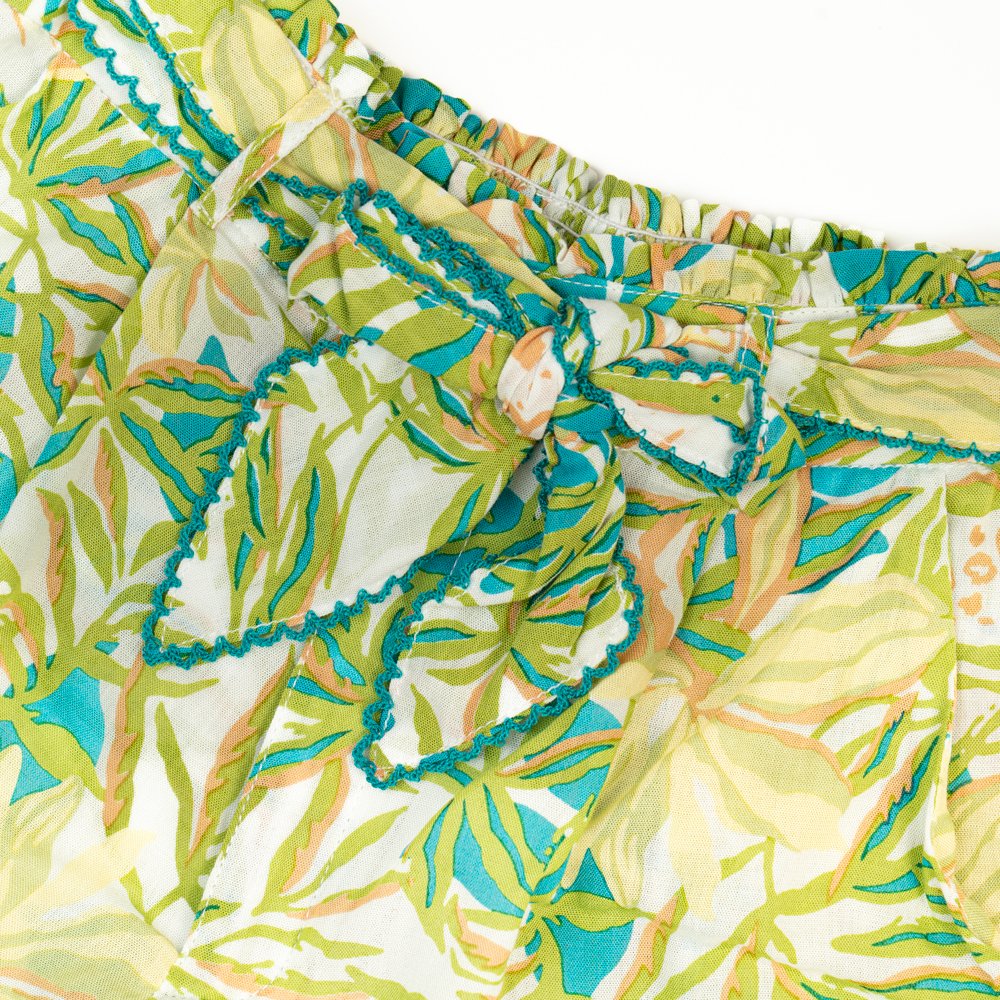 Short Rachel V Kids-Green-1