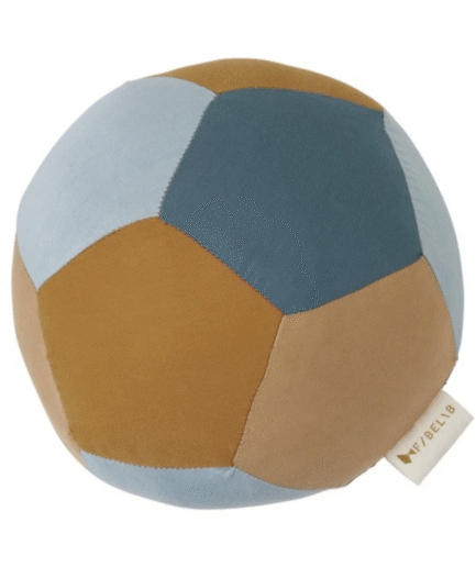 Fabric Ball - Blue Mix
