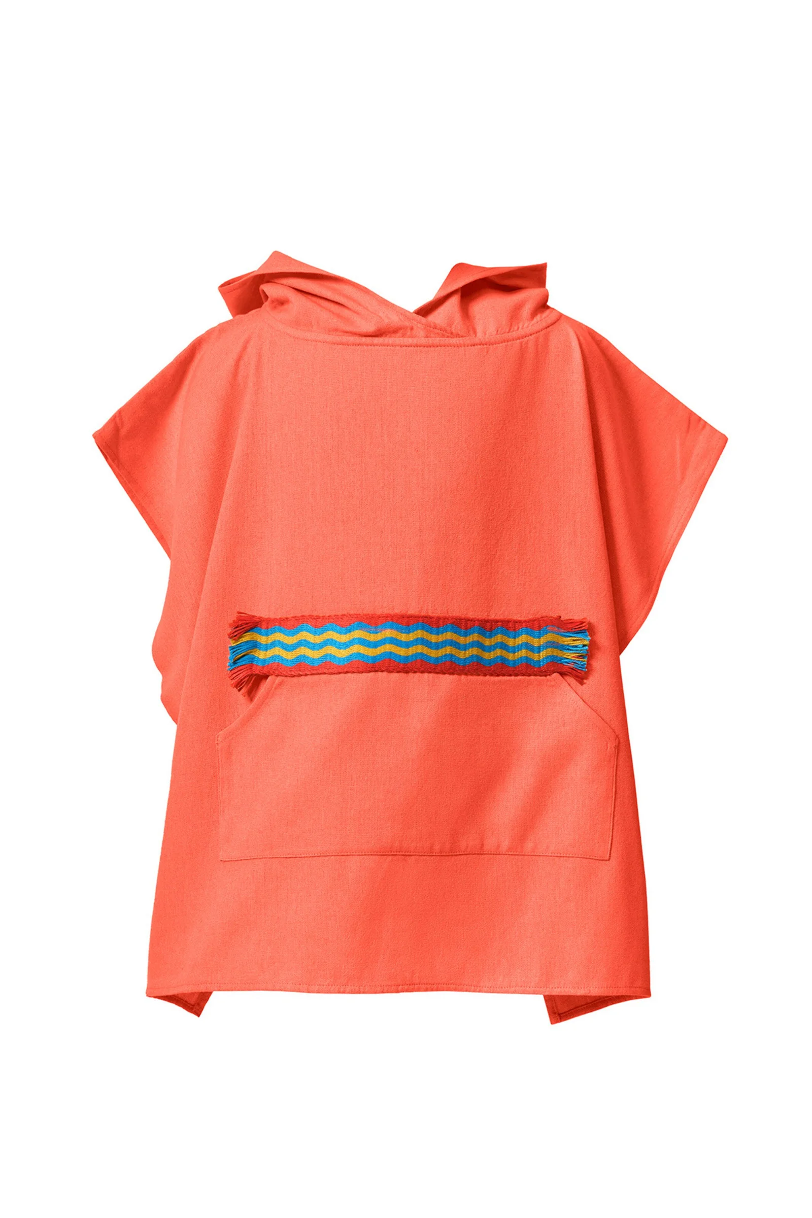 Poncho -Orange-1