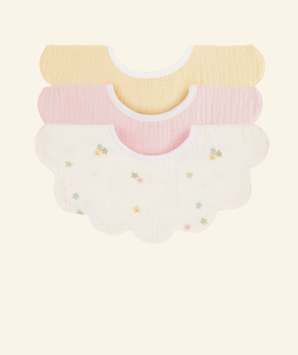 Soft Petal Bibs