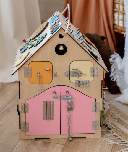 Mini Busy House - Pink