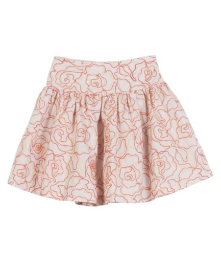 Skirt Embroidered Azalea