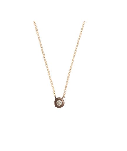 April Champagne Diamond Necklace