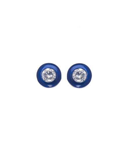 April White Diamond Earrings 