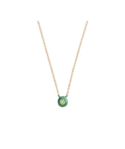 August Peridot Necklace 