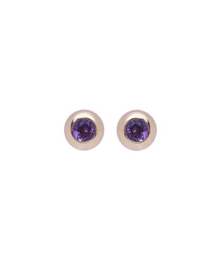 February Amethyst Earrings 