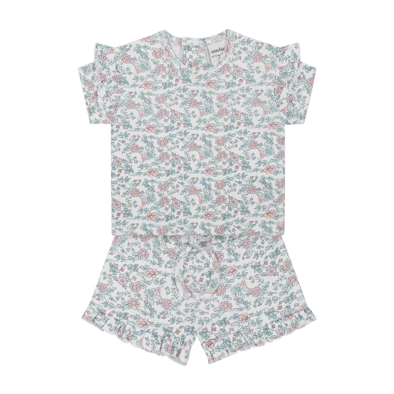 Mini Flowers Short Set-multicolor 02T_ST_28372_2