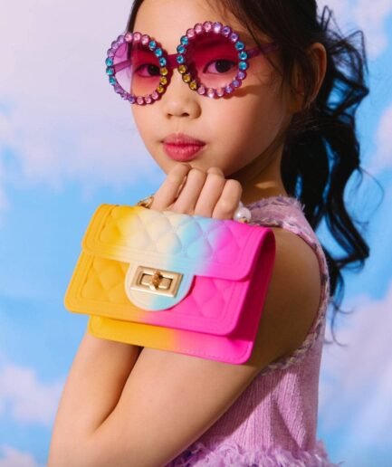 Mini Tie Dye Coco & Pearls Purse 