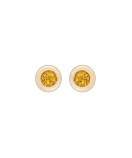 November Citrine Earrings 
