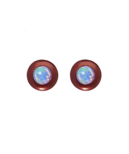 October Opal Earrings 