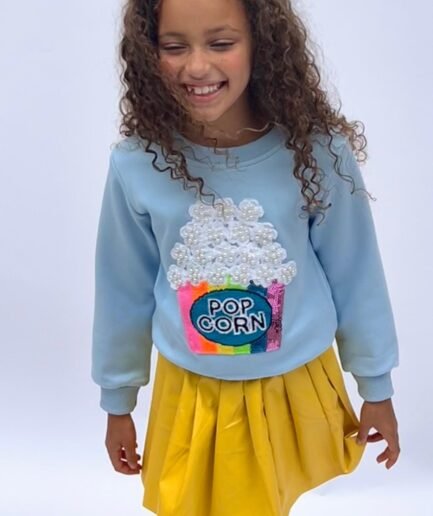 Pearls and Popcorn Sweatshirt 