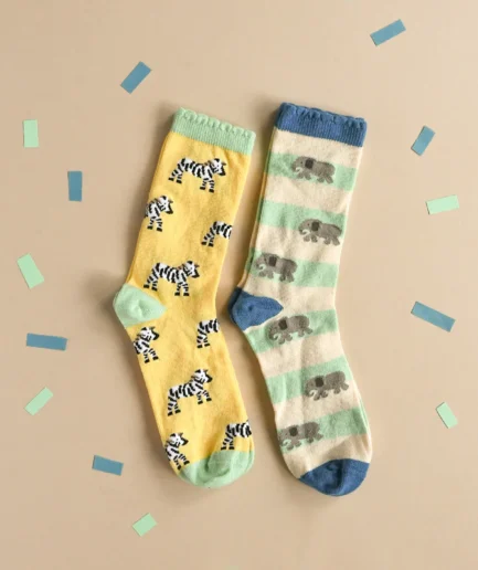 Safari Fun 2 Pack Socks