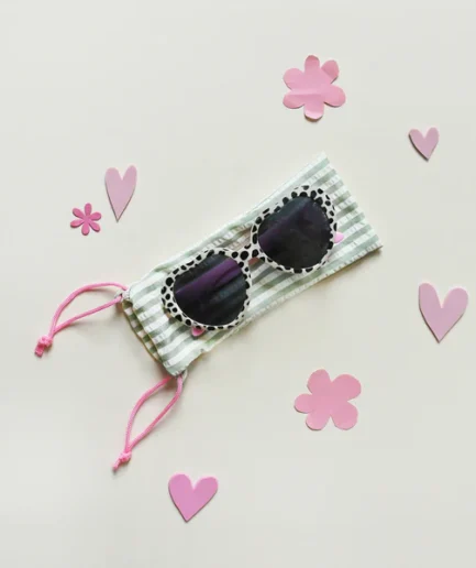 Leopard Heart Sunglasses