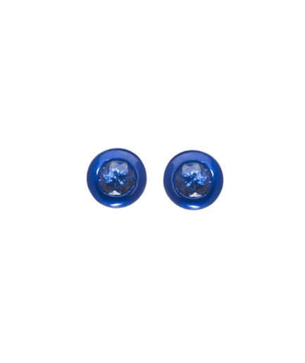 September Blue Sapphire Earrings