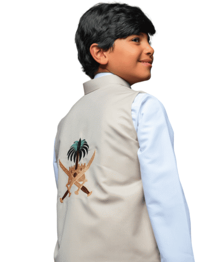 Saudia National Day Boy Waist Coat