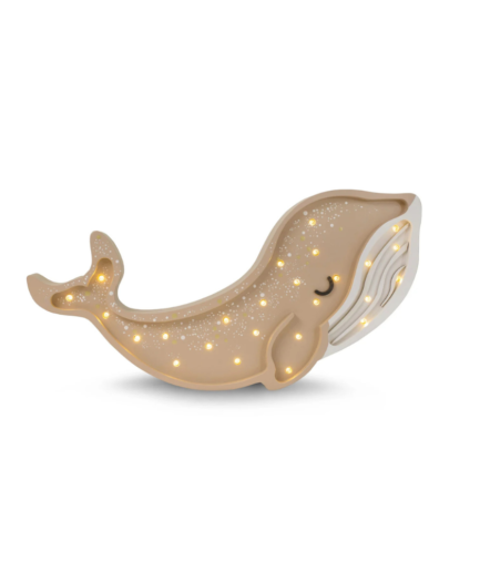 Whale Lamp - Brown