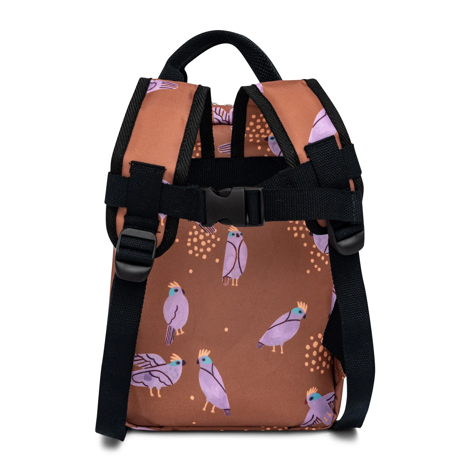 Backpack birds of paradise S -Brown-2