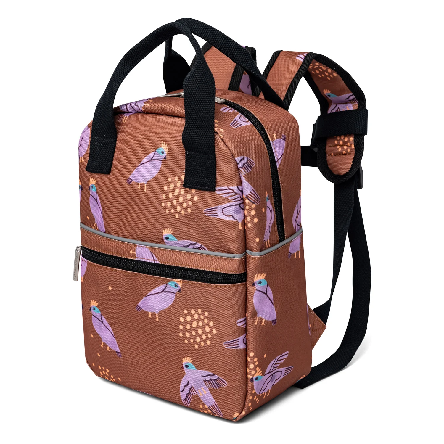 Backpack birds of paradise S -Brown-4