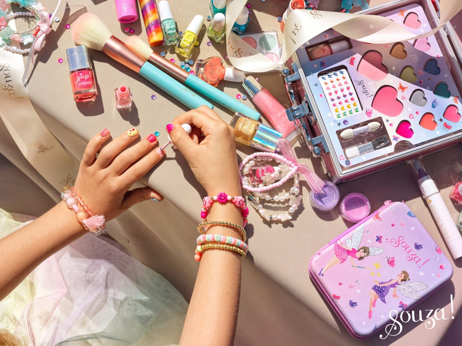 Brush set of 4, s + m + l (1 set)-Blue-3