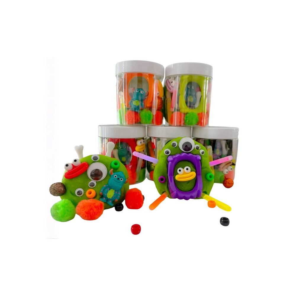 Build a Monster 8 oz.Play Dough Ki-Multicolor-1