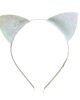 Cat Ears Headband - White-1