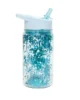 Drinking bottle glitter dusty aqua-Turquoise-2