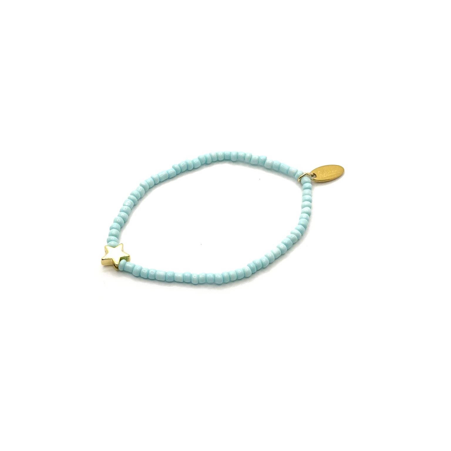 Elastic star bracelet – blue-1