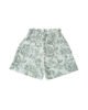 Green floral shorts-Green-1