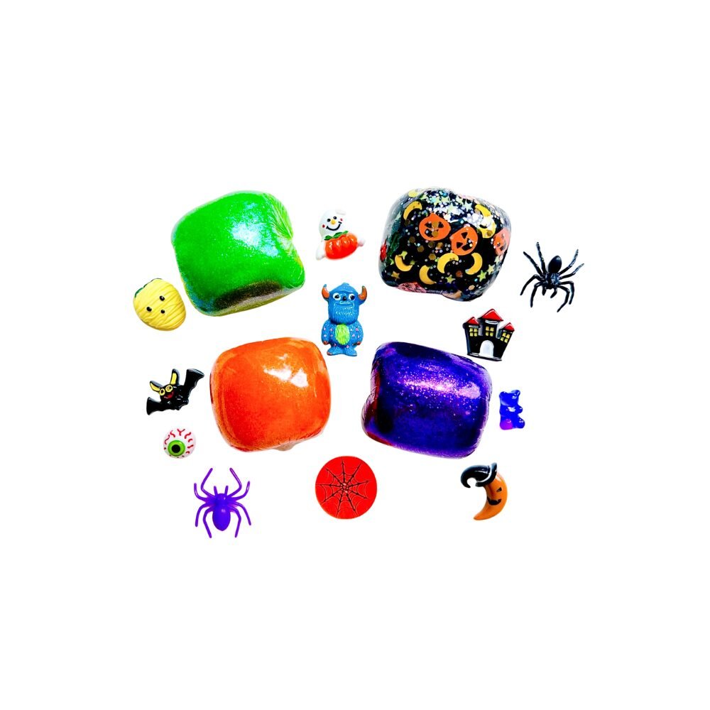 Halloween Play dough kit-Multicolor-2