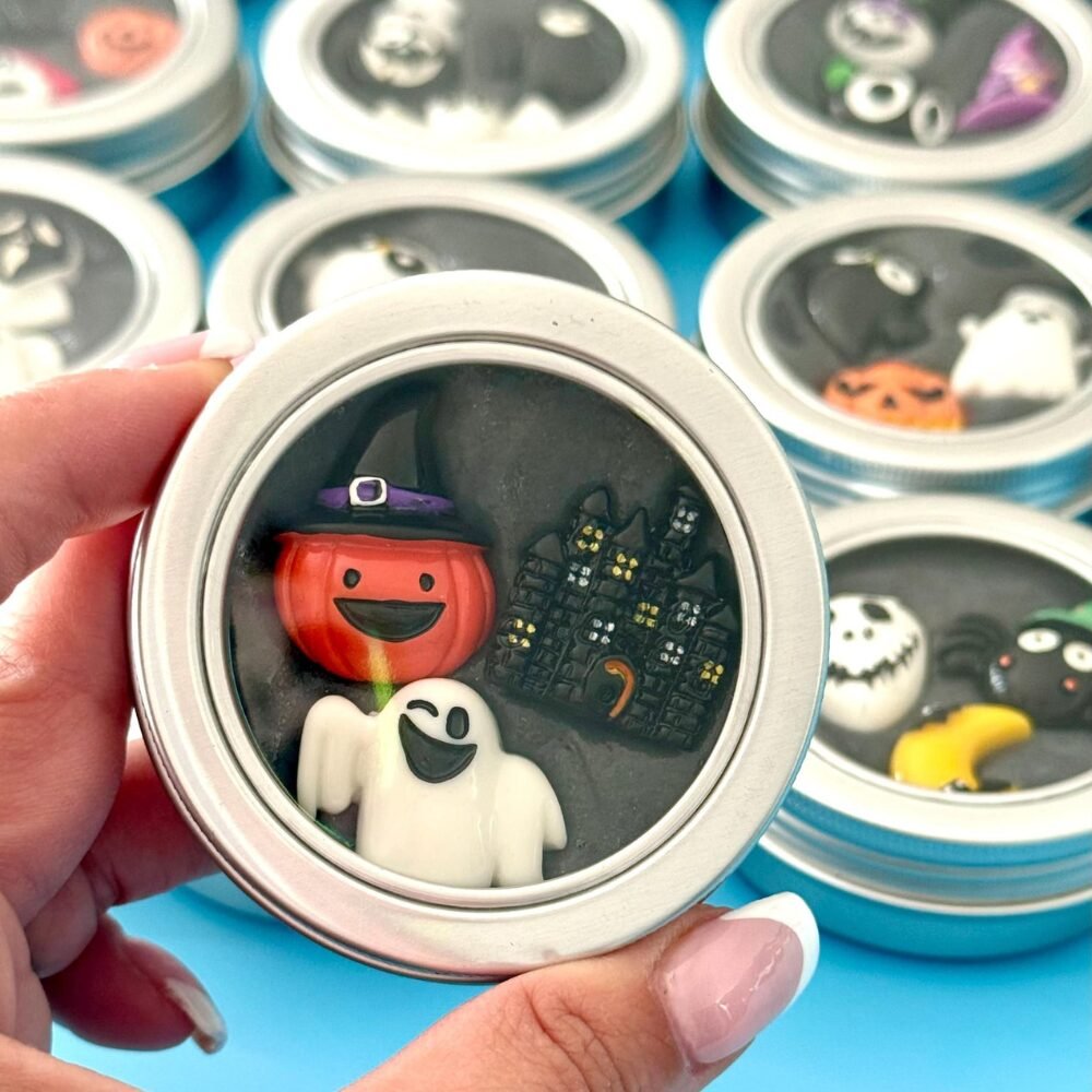 Halloween Slime Putty Jar-Black-3