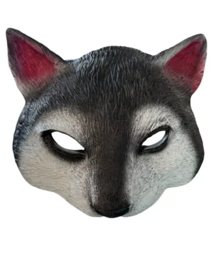 Kind Wolf Mask – Grey