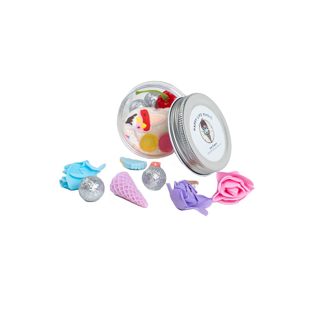MAGIC Play dough Jars, Ice Cream-Multicolor-1