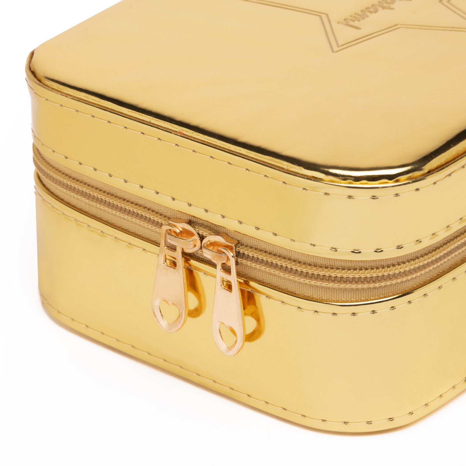 Makeup Case – Gold-4